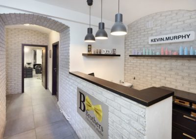 BBrothers salon Opava - kadeřnictví a barber - recepce