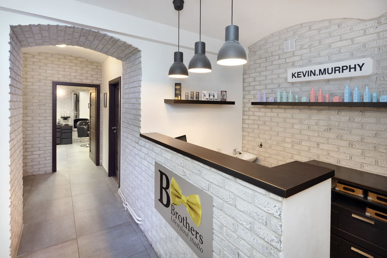 BBrothers salon Opava - kadeřnictví a barber - recepce