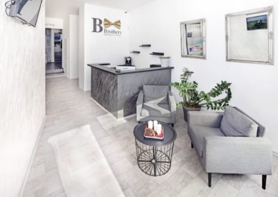BBrothers salon Ostrava - kadeřnictví a barber - recepce